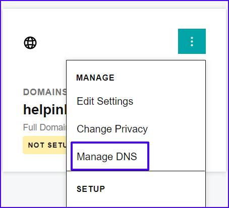 Blogger Me Custom Domain kaise Add kare  - Manage Dns