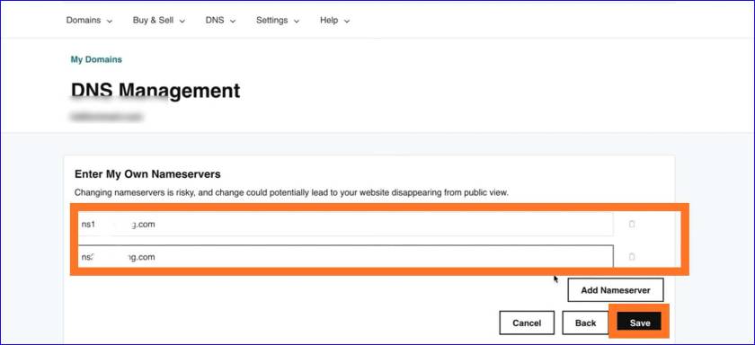 Domain Ko Hosting se Kaise Jode - save